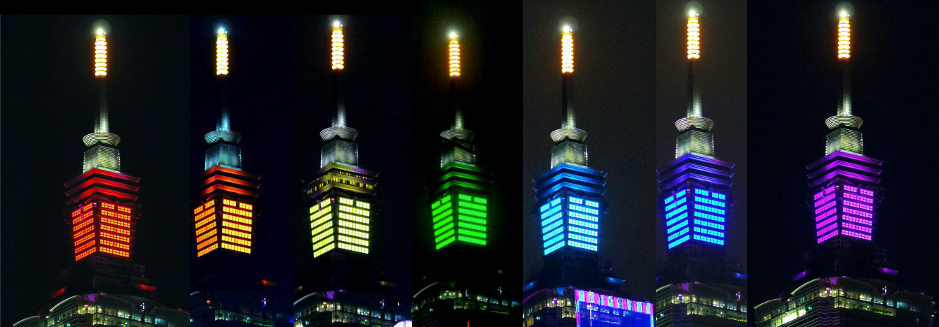 台北101的燈每天都不同