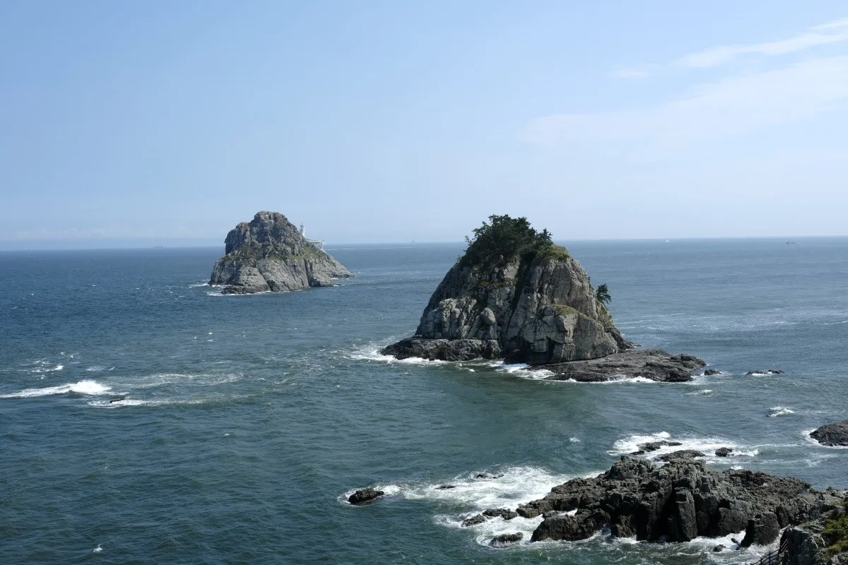 韓國釜山｜五六島天空步道，透明地板讓人尖叫，海岸線超美