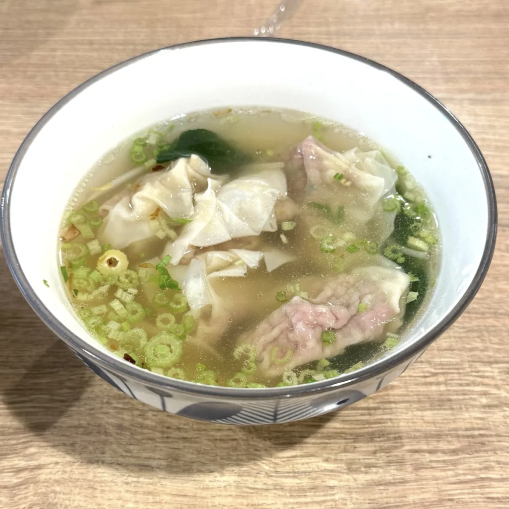 游麵館 竹北 鮮肉大餛飩湯