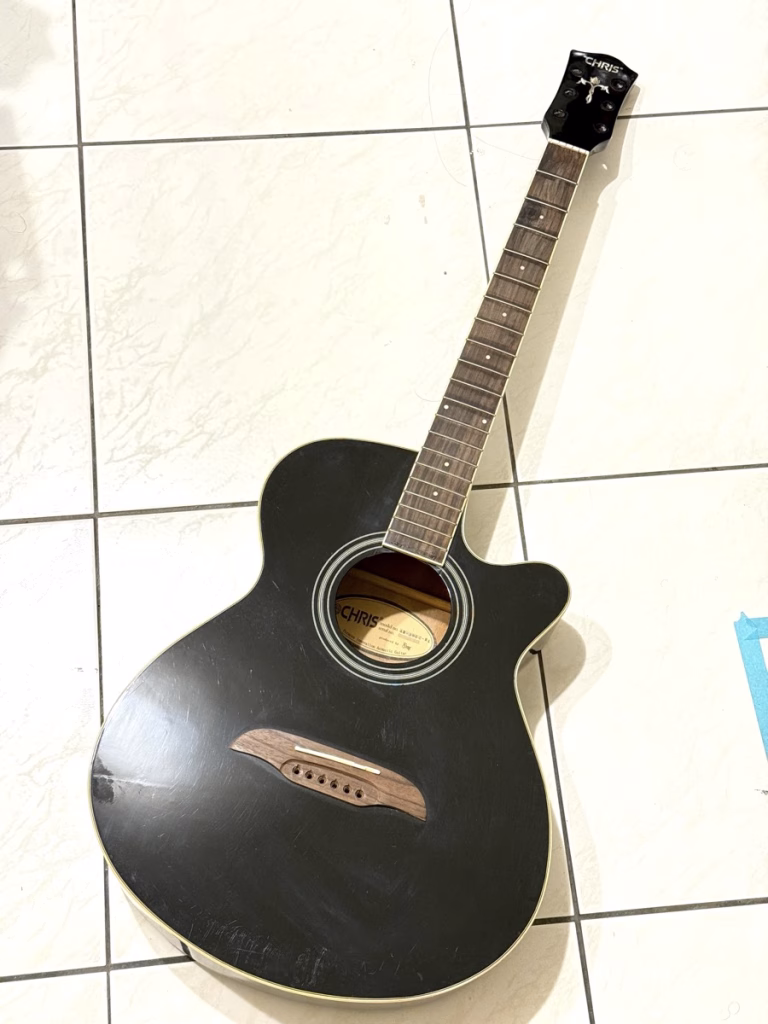 二手吉他的外觀檢查