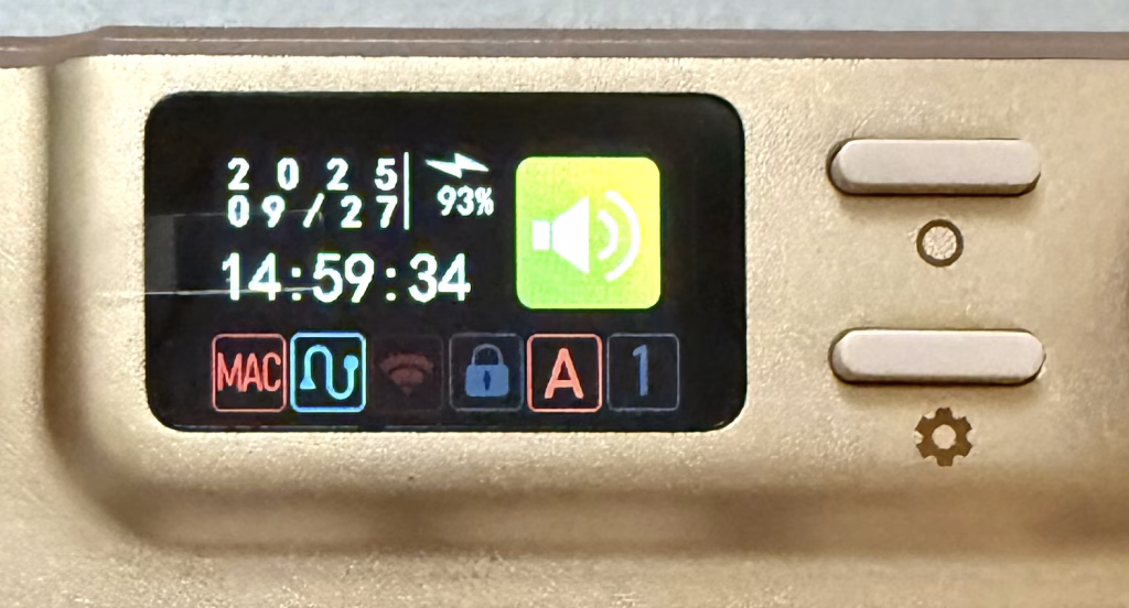 iRocks K85R螢幕功能